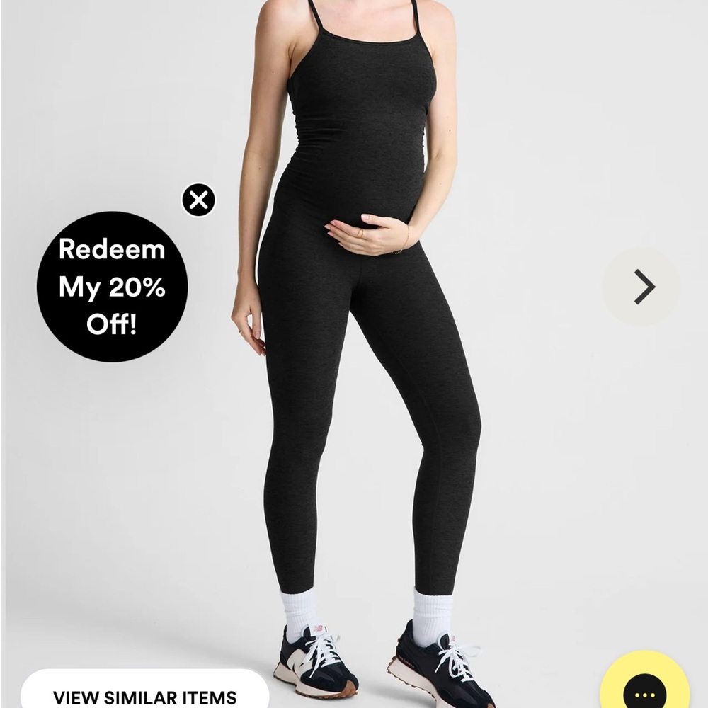 Maternity Spacedye Uplevel Maternity Jumpsuit